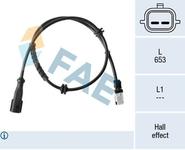 Capteur, vitesse de roue — FAE 78331