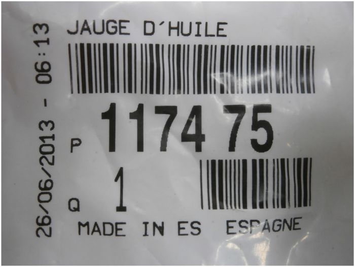 GUIDE DE JAUGE d'huile pour Peugeot 505 SRD ->N°1046888 EUR 9,74 - PicClick  FR